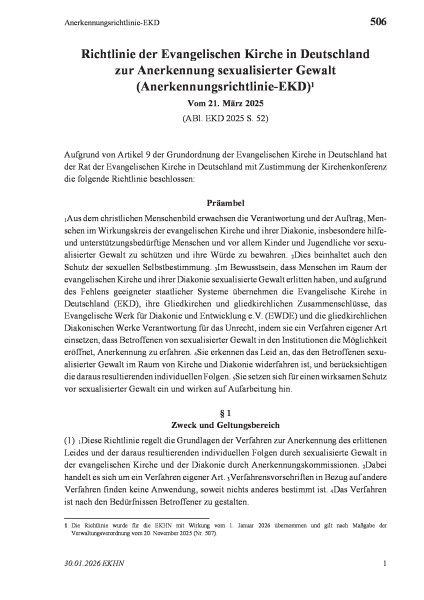 506 Anerkennungsrichtlinie-EKD
