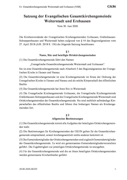 GK86 Ev. Gesamtkirchengemeinde Weiterstadt und Erzhausen [NBR]